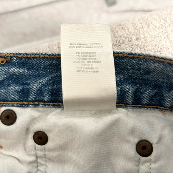Aritzia Denim Forum The Nina Super High Cigarette 30L Size 27 - Picture 11 of 11